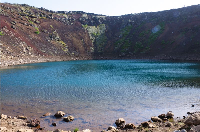 Кратерное озеро Керид, фотография