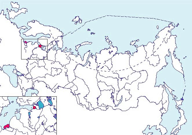 Финта атлантическая карта ареала