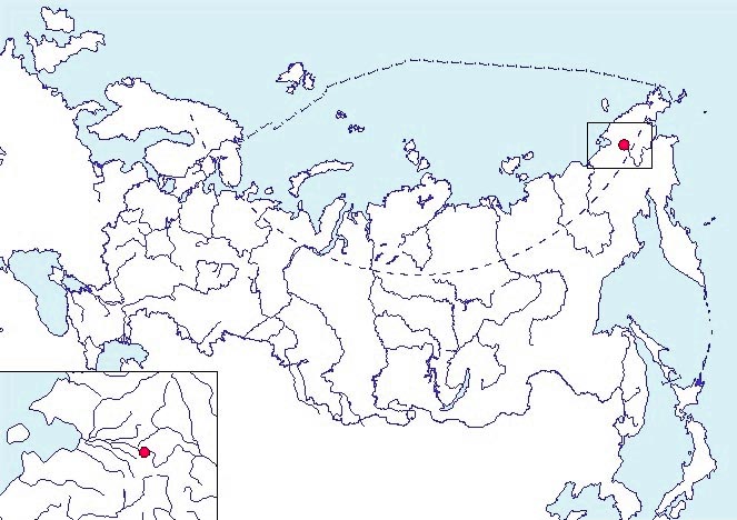 Палия длинноперая Световидова карта ареала