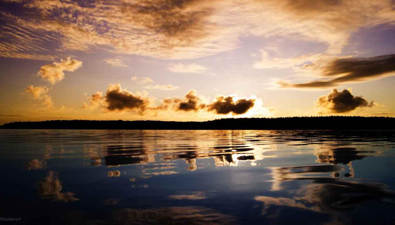 Фотография Ладожского озера