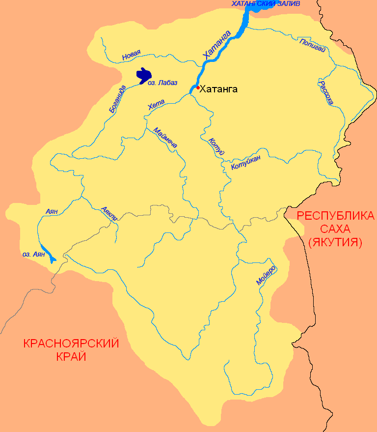 Карта озера Лабаз