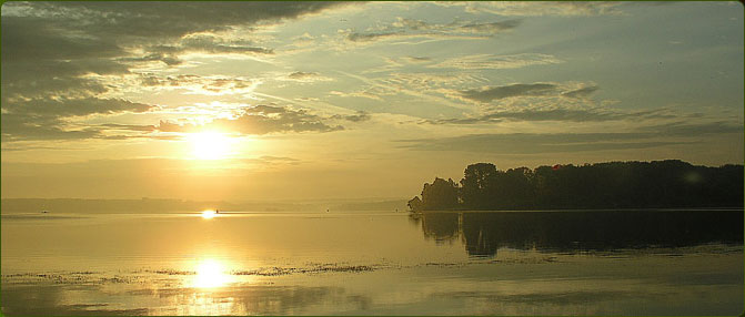 Фотография озера Сенеж