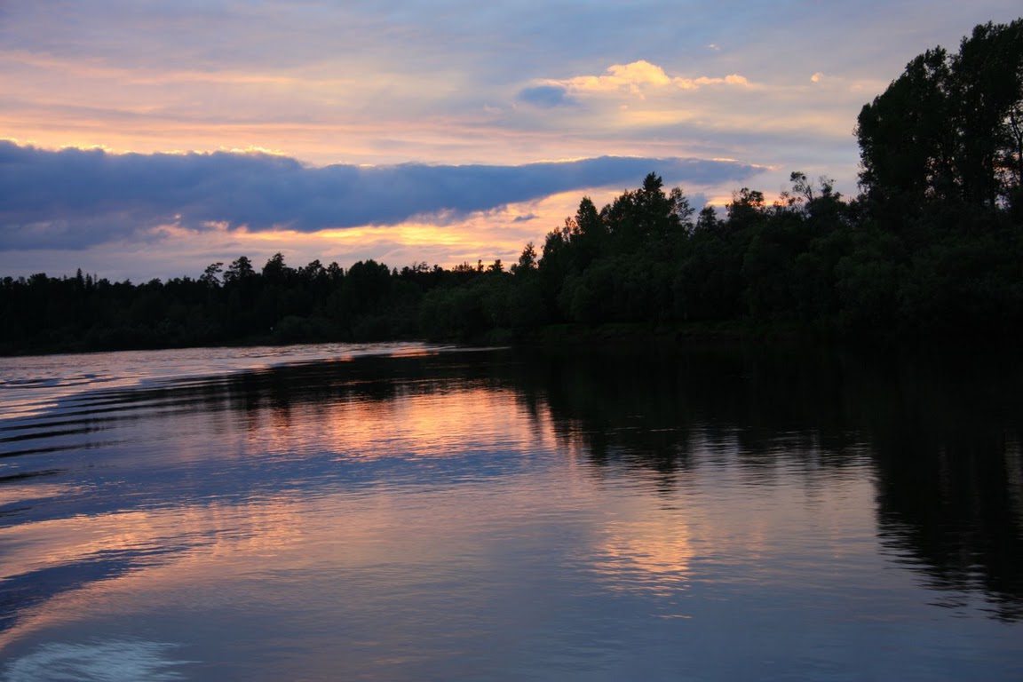 Фотография реки Кеть