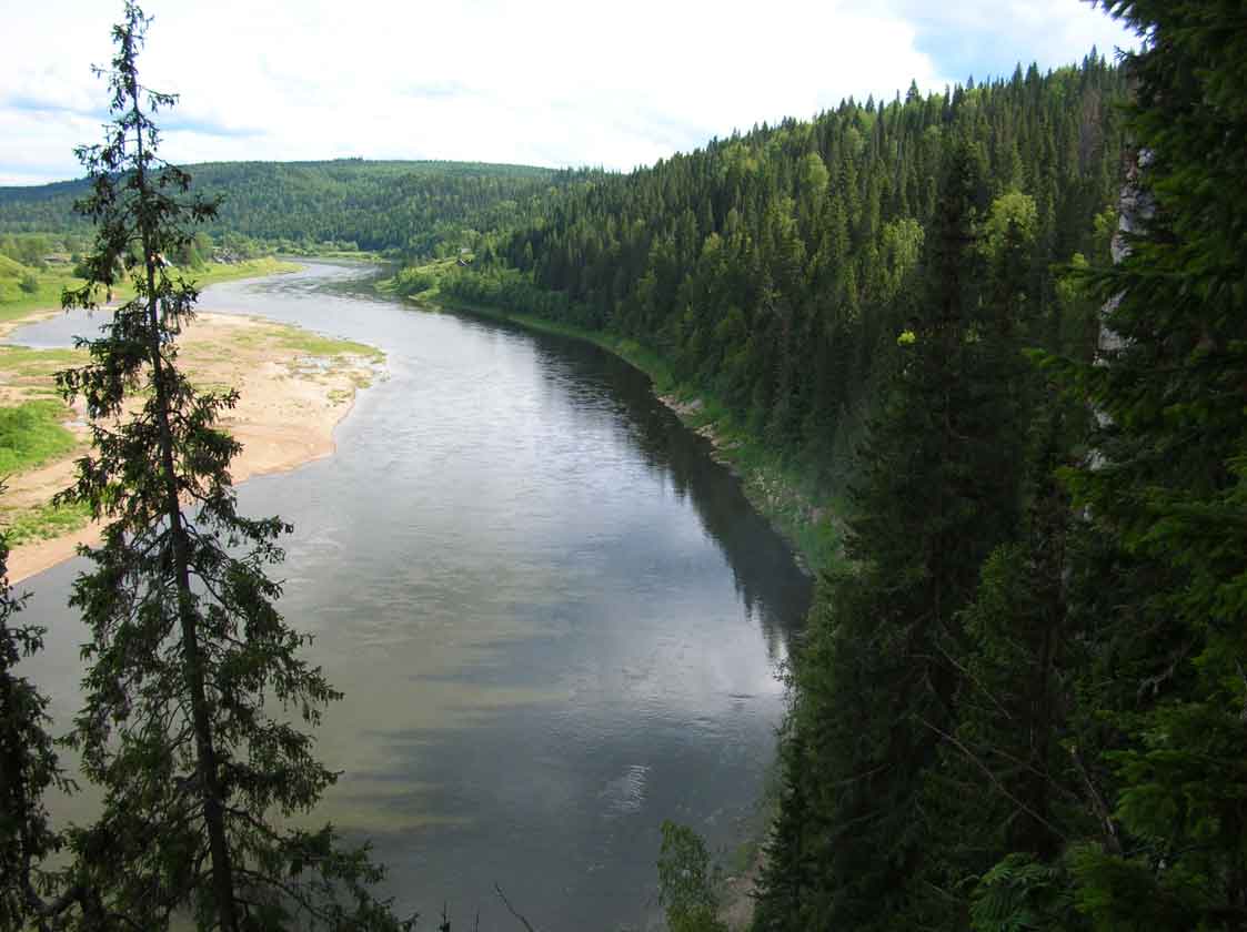 Фотография реки Урал