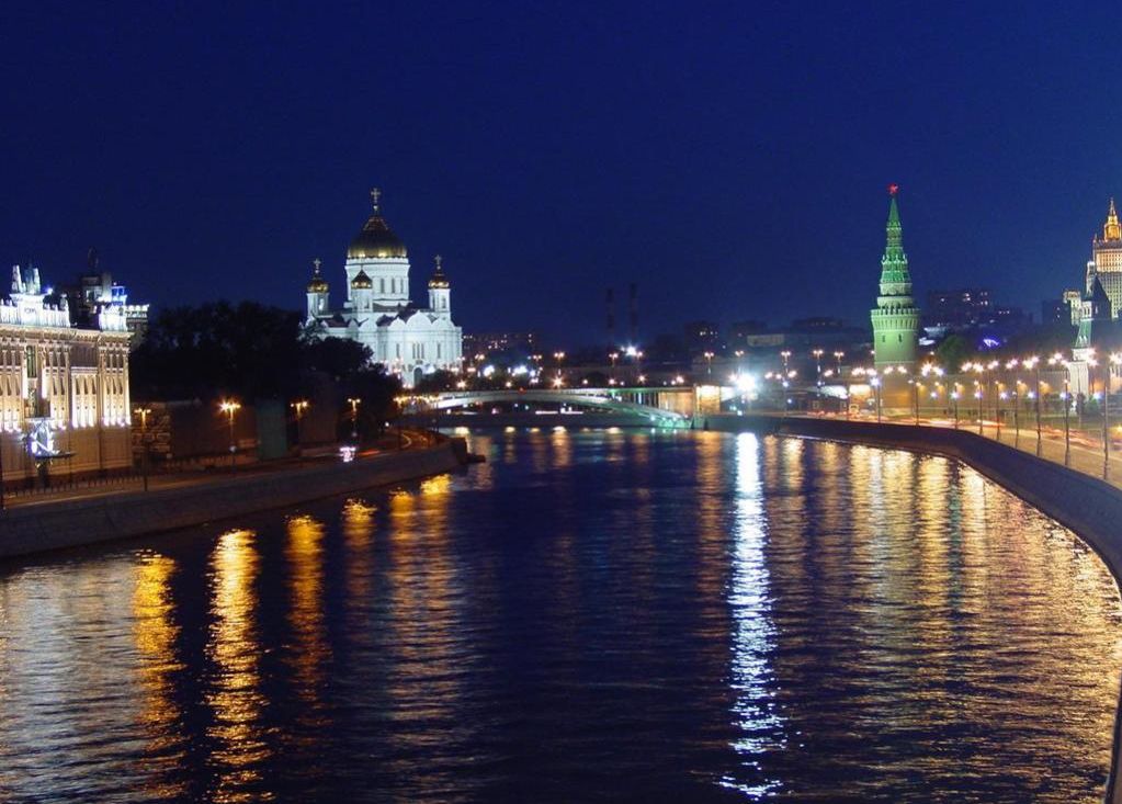 Фотография реки Москва