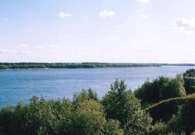 Фотография реки Вычегда
