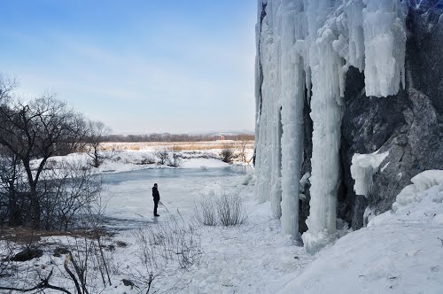 Зимняя рыбалка на горных реках Приморского края